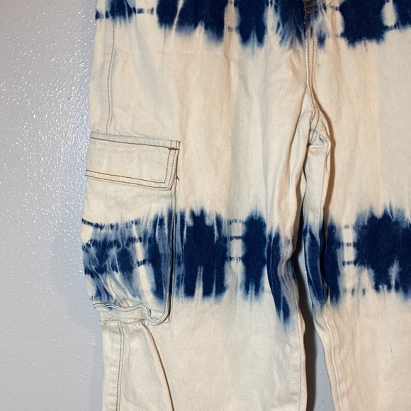Tie die high rise jeans Size L - Picture 2 of 6